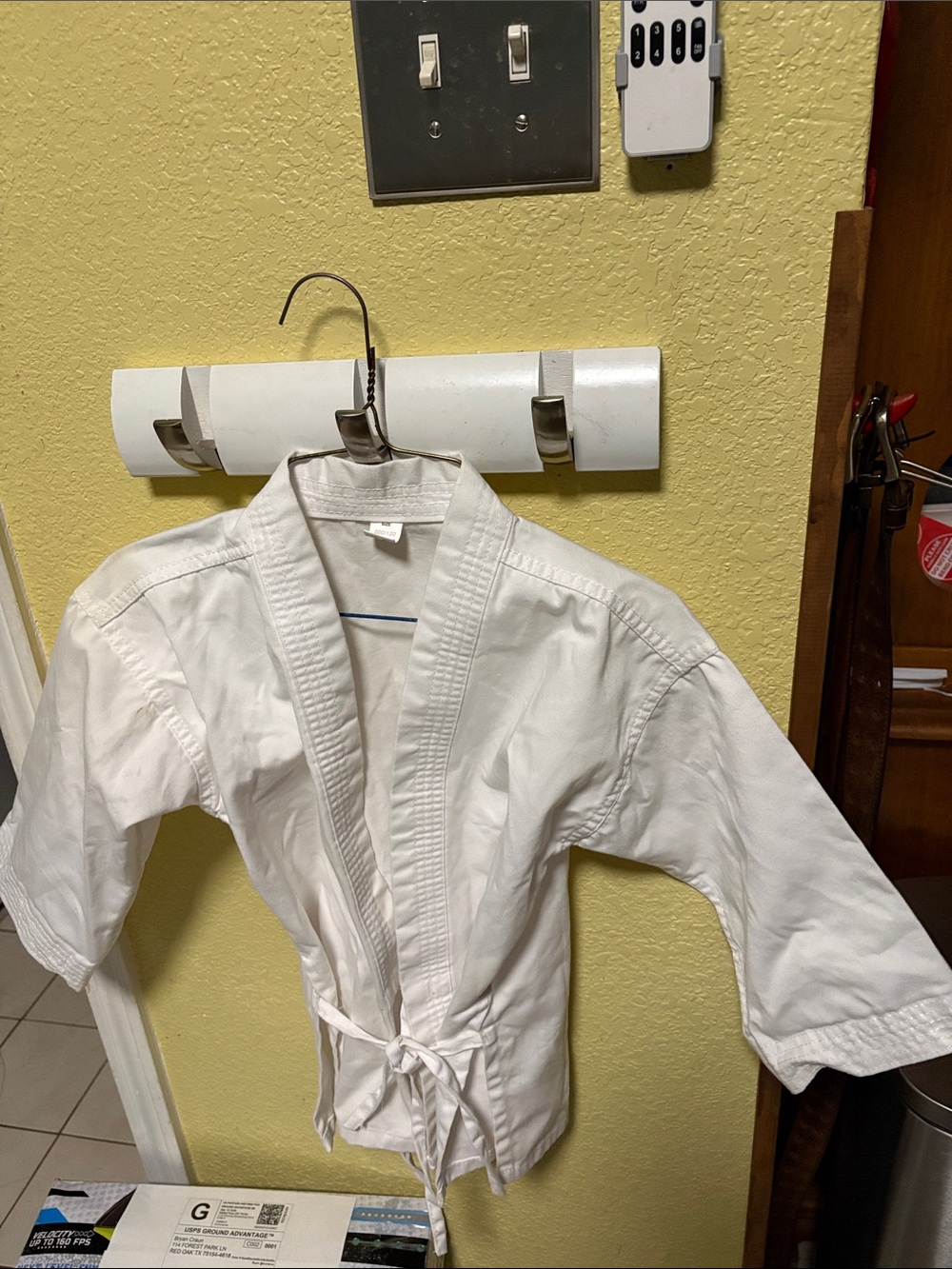 Kids White Martial Arts Jacket
